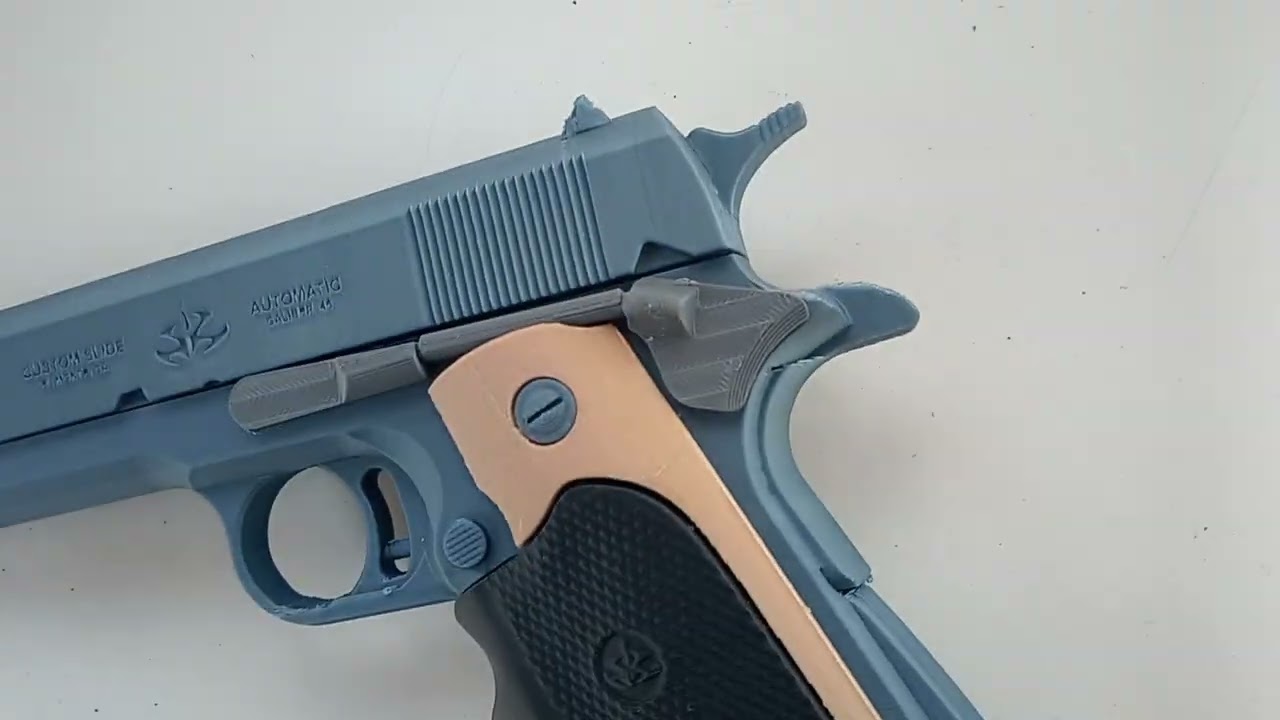 Hitman Silverballer 3d Printed Replica Cosplay Prop 1:1 Scale