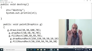 GUI Programming:Practical-Applet, Graphics Shapes and Color