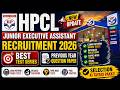 HPCL Junior Executive Assistant Recruitment 2026 | Best Test Series | Previous Year Question Paper