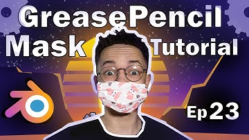Masking in Blender Grease Pencil