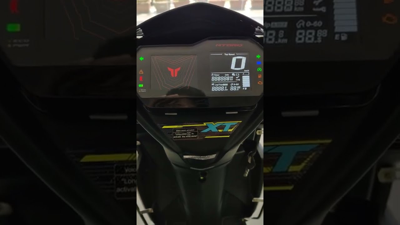 TVS Ntorq 125 XT Instrument Cluster | Ntorq XT Console | The Biker Dude 😎 | 