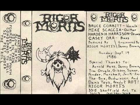 Rigor Mortis - Demo '86 (Full demo - Own Rip)