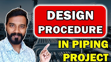 Design Work Procedure applied in Piping Design Projects in Brown Field Engineering #pipingdesign