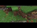 MINECRAFT BETA EP4:USING LEAF LITTER AS FUEL IN FURNACE