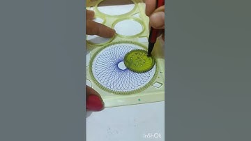Spirograph art 🎨#shortvideo #satisfying #art #spirograph #oddlysatisfying