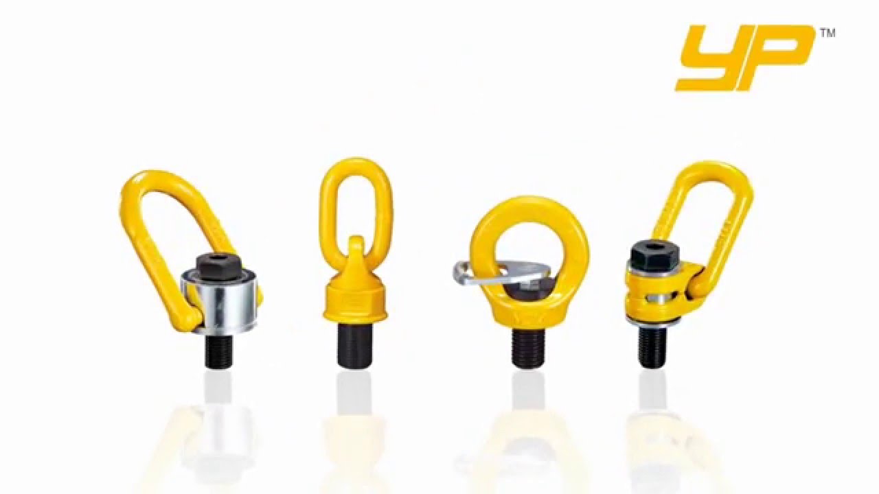 YOKE KO DIN YELLOW POINT EYE BOLT LIFTING POINT EYE POINT SWIVEL POINT ANCHOR POINT