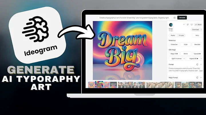 How to Generate AI Typography Art with Ideogram.ai in SECONDS!