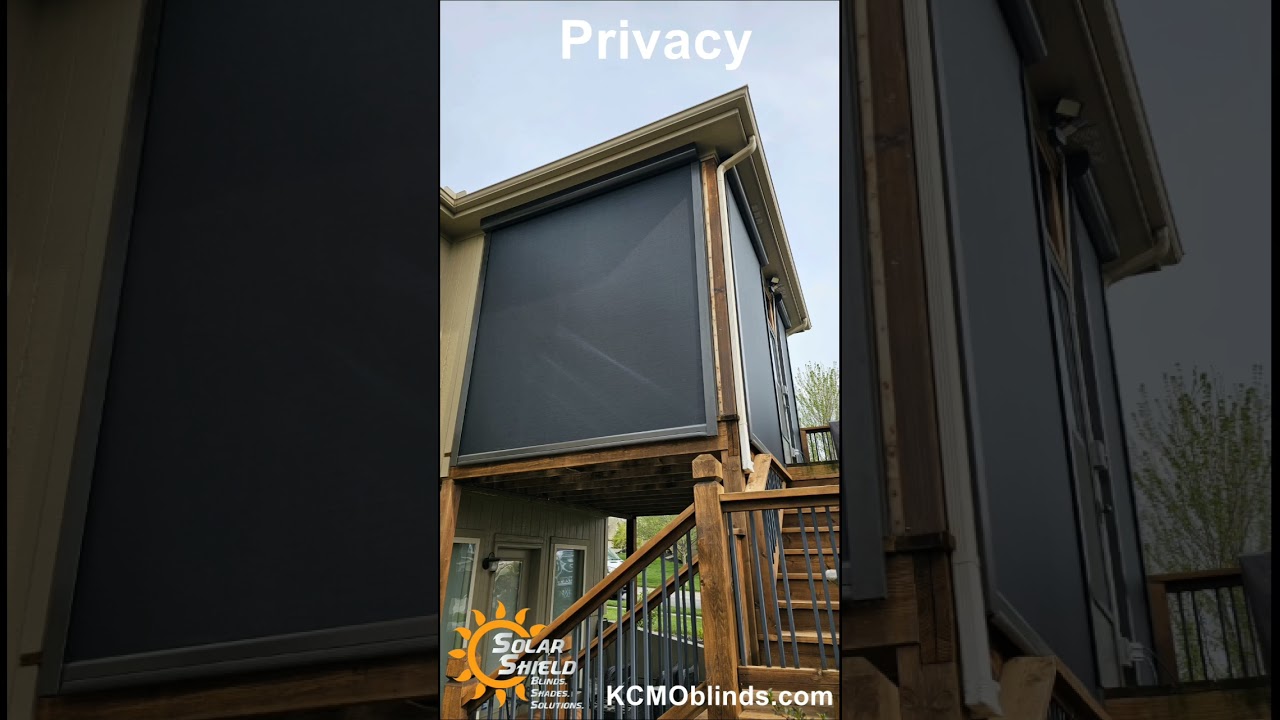 Exterior Patio Shades by Solar Shield