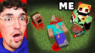 I Scared My Friend As Blood Alex In Minecraft