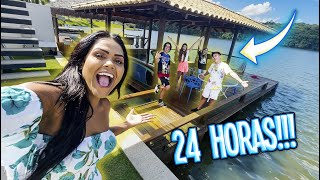 24 HORAS NO DECK DA MANSÃO DO LAGO!!!