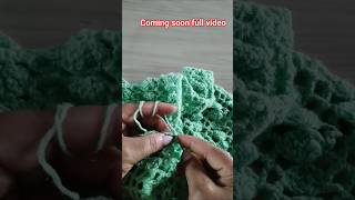 crochet beautiful design half sweater ||#crochet #diy #handmade #handmade #ytshorts