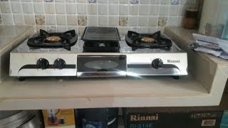 Review kompor Rinnai RI- 154E | Review Indonesia - YouTube