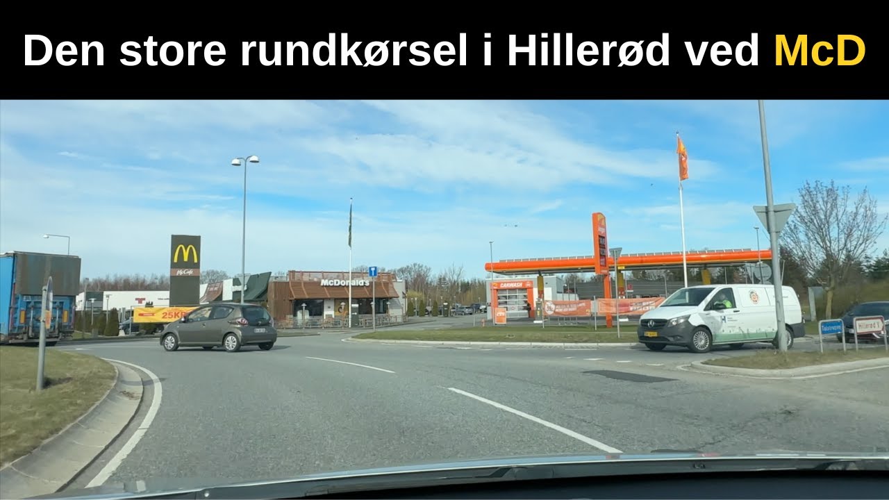 Den store rundkørsel i Hillerød - McD