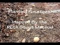 Planting Potatoes-Ruth Stout Method-No Dig