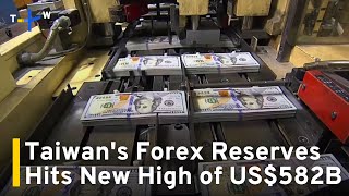 Taiwan Reports Record High Forex Reserves In Apriltaiwanplus News