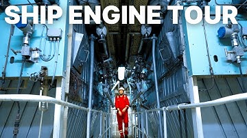 Exploring the HEART of a Giant Ship Engine | Steam | LNG