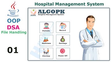 Hospital Management System in Java With GUI OOP and Data Structure