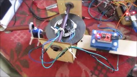Self Balancing Gyroscope From Hard Drive Motor 1.2