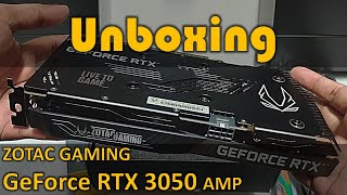 ZOTAC GAMING GeForce RTX 3050 AMP Unboxing #zotac #zotacgaming #gaming #geforcertx