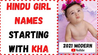 💖KHA name list girl Hindu | KHA letter names for girl Hindu | KHA Rashi name girl | KHA se name girl