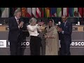 Global teacher prize 2023 ceremony winning moments  stephen fry