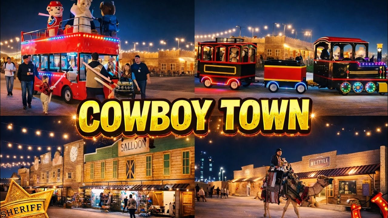EXPLORING COWBOY TOWN IN JEDDAH 🤠🐎 