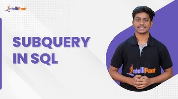 Subquery In SQL | SQL Subquery With Examples | SQL For Beginners | Intellipaat