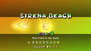 RED COINS IN THE HOTEL Super Mario 3D All-Stars (Super Mario Sunshine) Episode 8 Sirena Beach