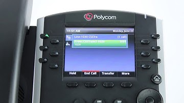 Polycom VVX 400 401 411   Hold and Resume