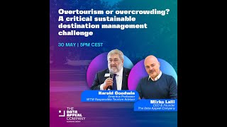 Overtourism or overcrowding A critical sustainable destination management challenge