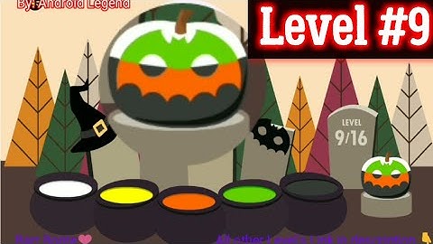 Boo! Factory balls Level 9 Android iOS walkthrough solution A Bart bonte game