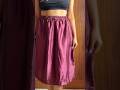 I tried turning a satin skirt into a top full video on my channel #fashion #trending #trendingshorts