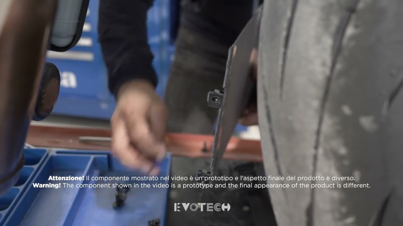 Griglia radiatore Evotech Italy per Yamaha MT-07 2025 - Evotech radiator guard