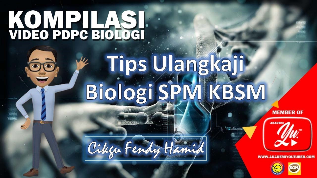 Tips Ulangkaji Biologi SPM KBSM YouTube