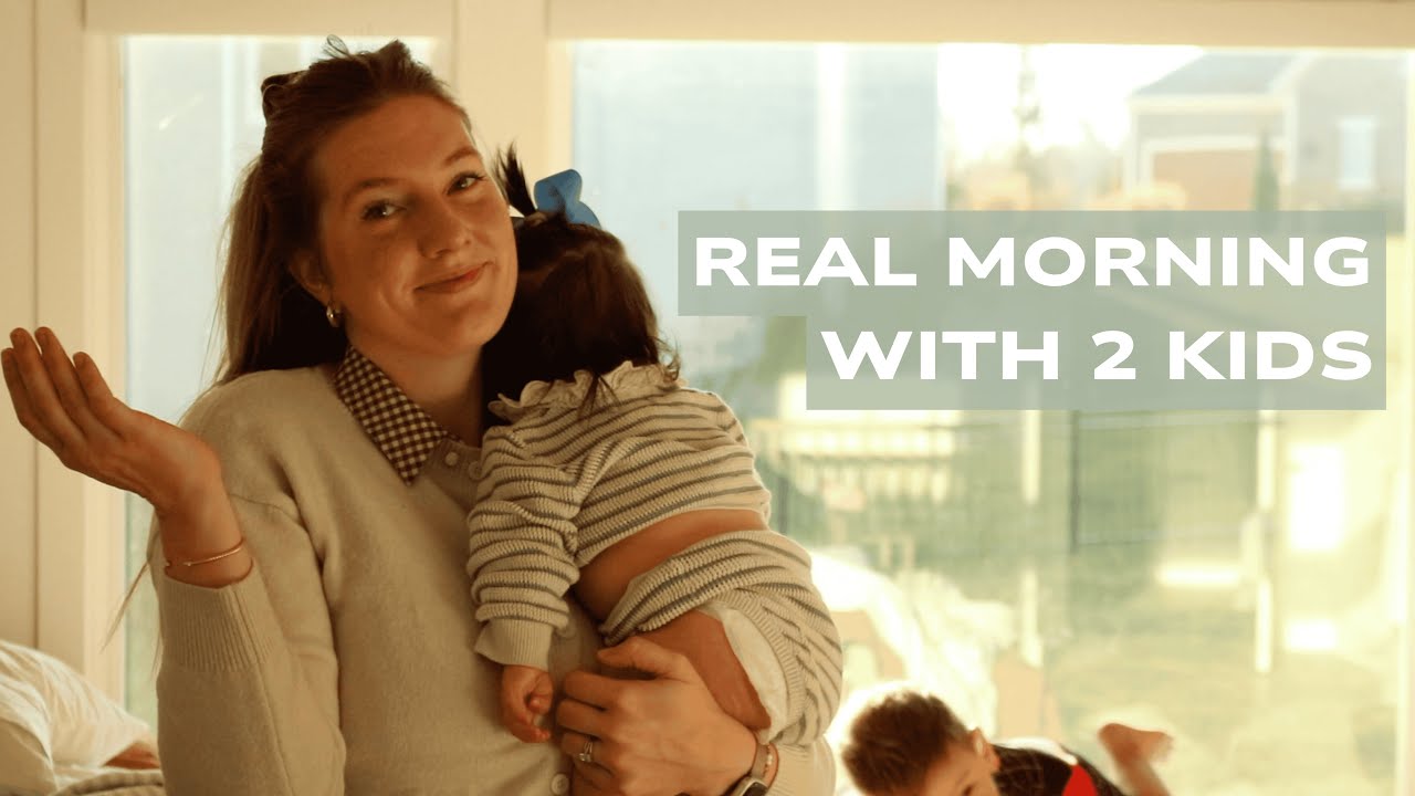 6–9:20AM Morning Routine with Two Kids | Very Real SAHM Morning