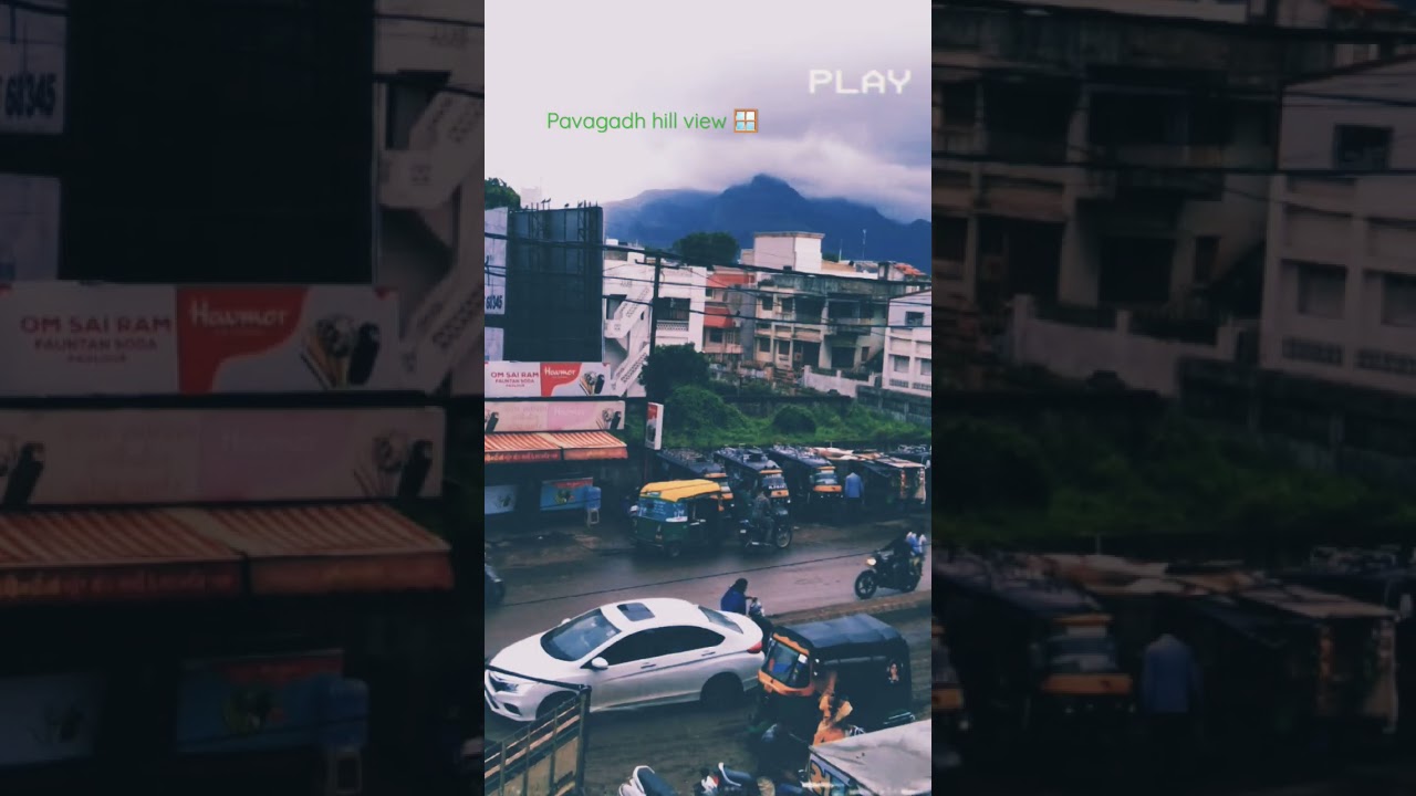 pavagadh hill view 🪟 wonderful seen 