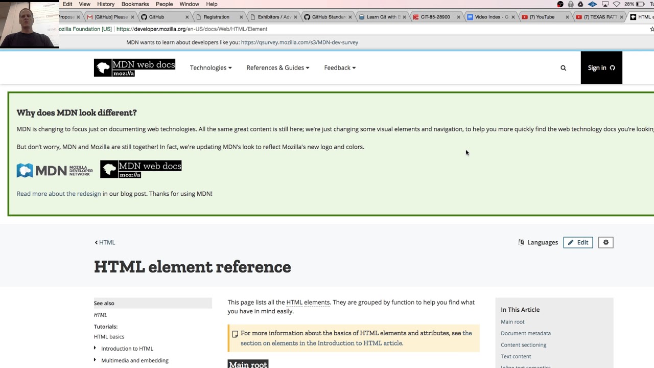 html elements list - YouTube