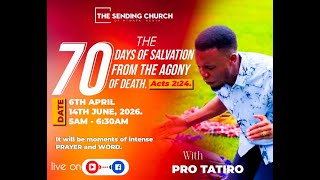 70 DAYS OF SALVATION FROM THE AGONY OF DEATH