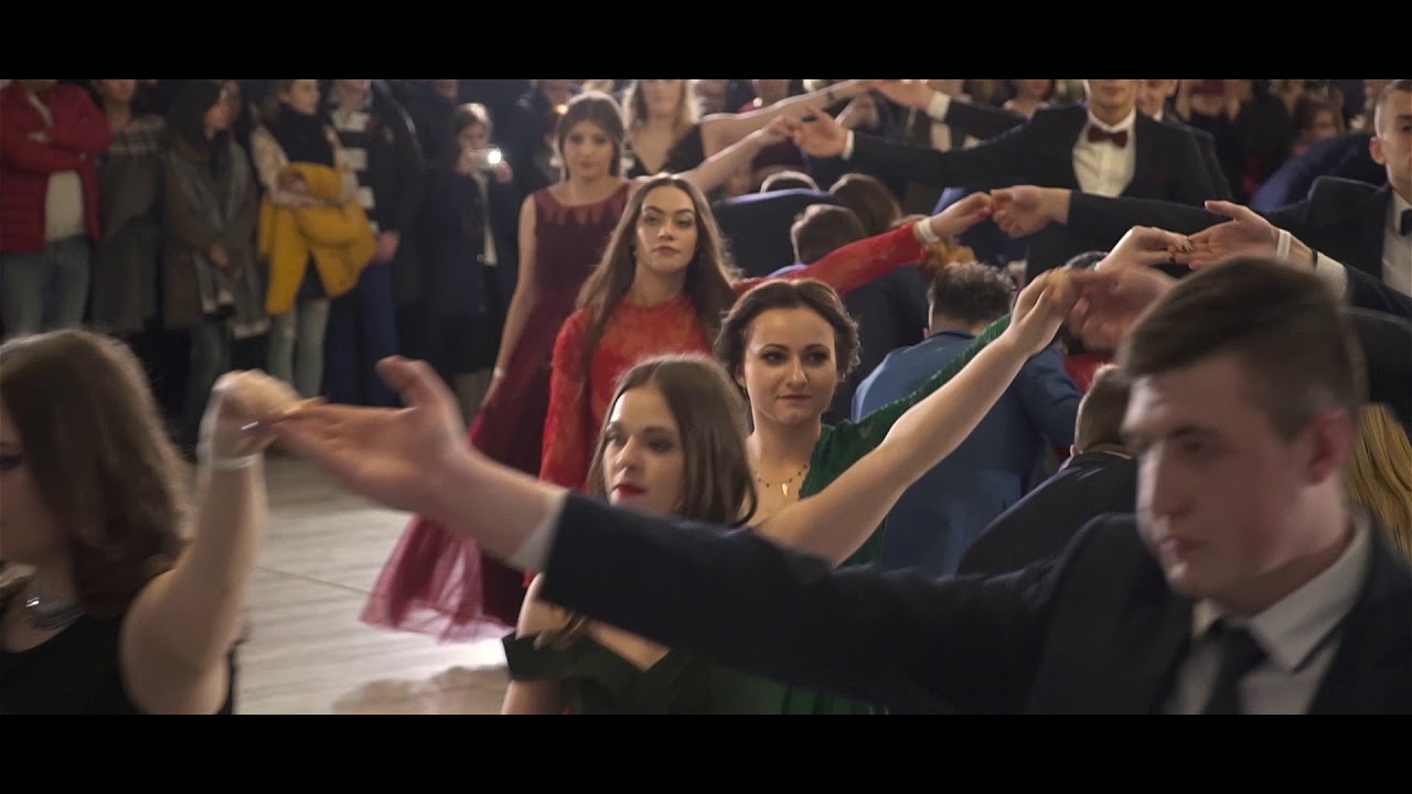 Studniówka 2019 - Liceum Ogólnokształcące w Lubaczowie - polonez pierwszy