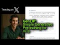 GenLIP Simple Generative Pre Training For ViTs 
