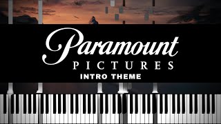Paramount Pictures Intro (2011) - Piano Tutorial