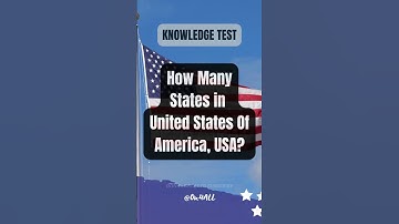 "USA State Count Challenge: How Many States Are There?" #riddle #quiz #usa #america #states #shorts
