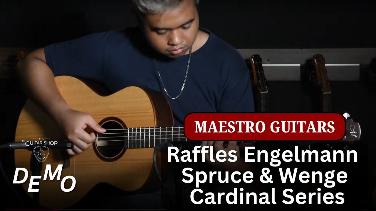 Maestro Guitars Cardinal Series Raffles WE E CA-RAWE4E Acoustic