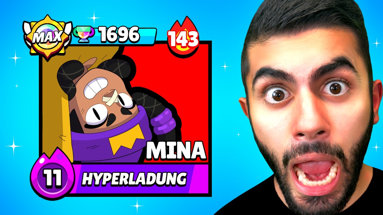 MINA 0 auf 1000 TROPHÄEN pushen und PLATZ __ DEUTSCHLAND! 😱 (Neuer Brawler ist OP)
