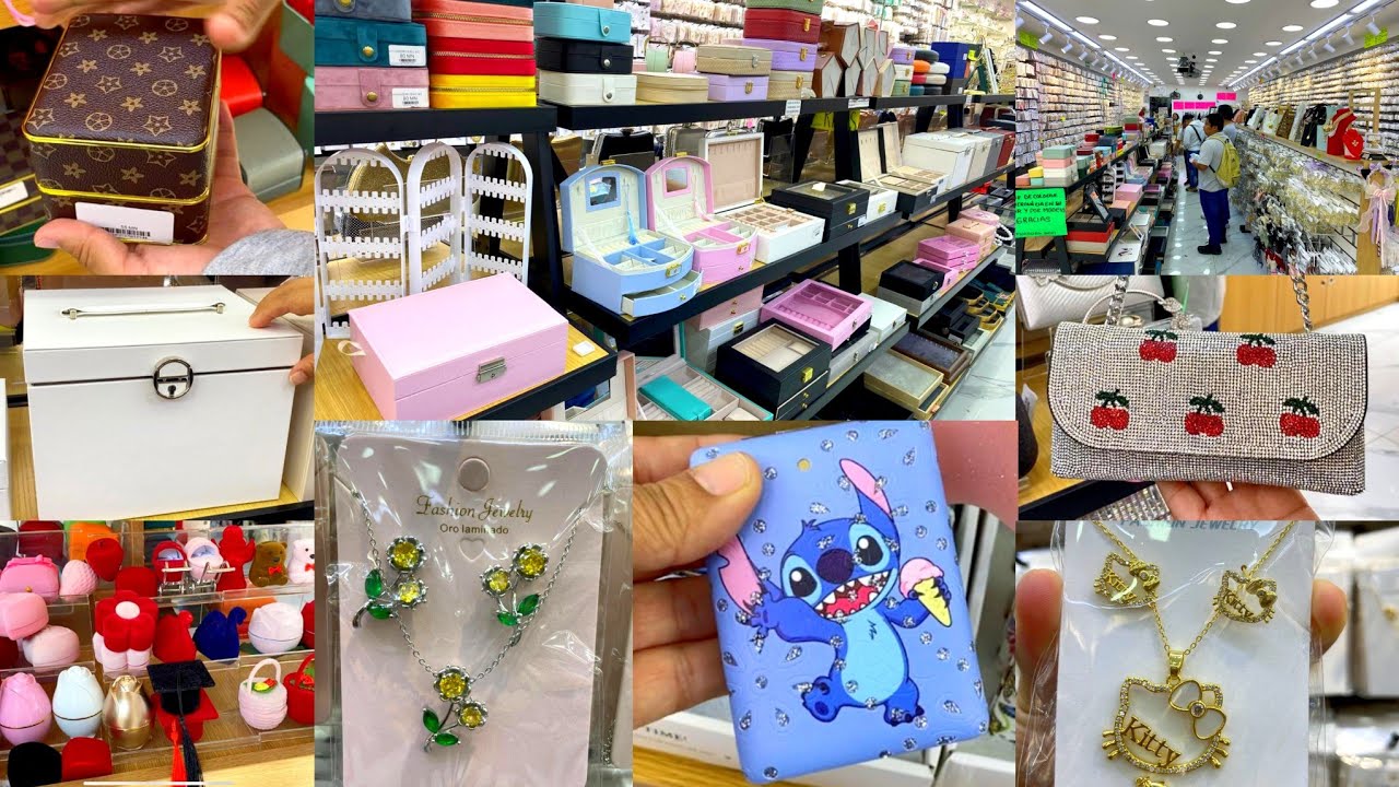 IMPORTADORA cerca del metro Lagunilla 🛍 Alhajeros, Exhibidores, Bolsos de Fiesta, Bisuteria, Acero