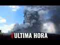 ¡ÚLTIMA HORA! Reportan fuerte erupción volcánica y cierre de aeropuerto