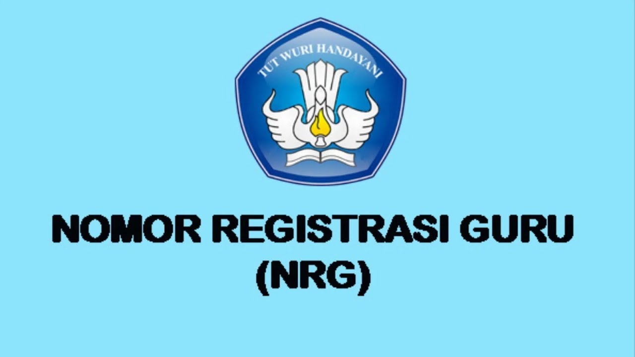 NRG (Nomor Registrasi Guru)