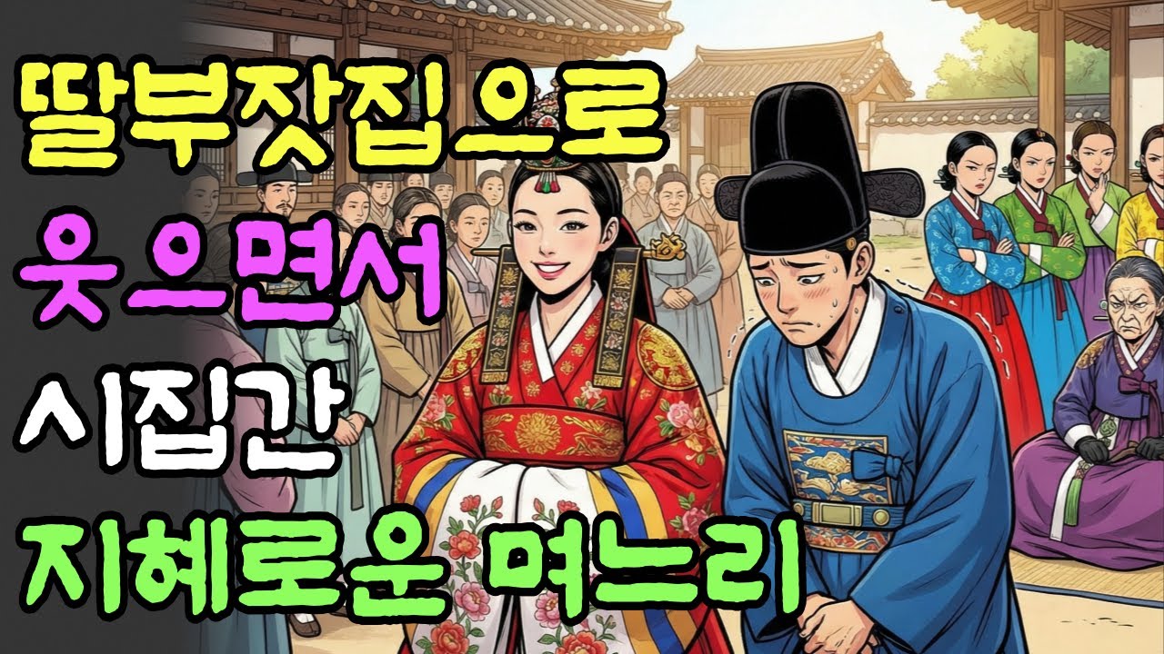 엄한 시어머니가 있는 시집으로 스스로 들어간 지혜로운 며느리의 시집살이 극복기 | 옛날이야기 | 야담 | 오디오북 | 수면동화 | 민담 | 오디오북