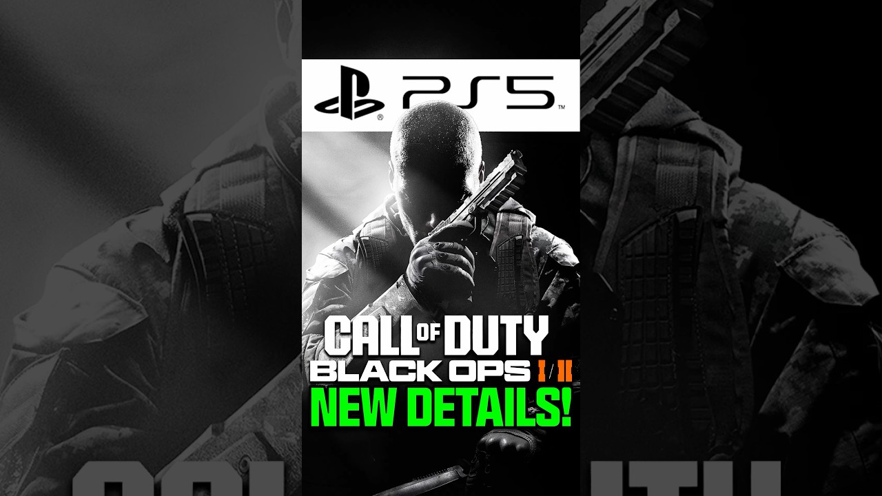 Black Ops 1 & Black Ops 2 PS5: NEW OFFICIAL DETAILS From