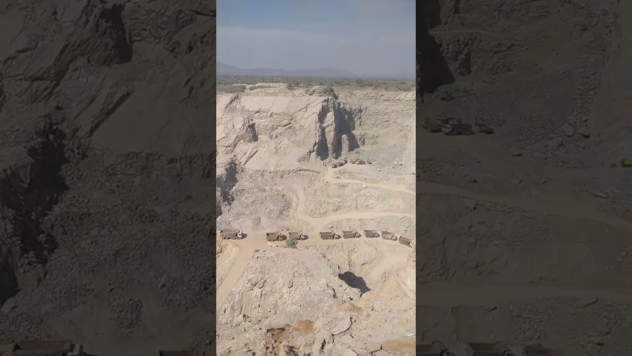 Stone mines visit at Rella gurjar village kotputli jaipur RJ